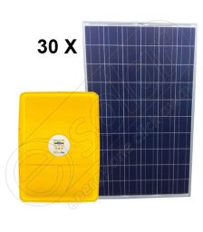 Panouri fotovoltaice cu injectie in retea de 7,5 KW SolarMax 8 MT 2
