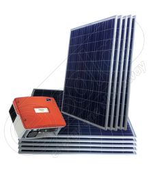 Sistem fotovoltaic monofazat certificat on-grid 3 kW cu invertor SMA