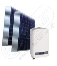 Sistem fotovoltaic pentru casa de 3 KW cu invertor on-grid de retea SE 2200-EUR