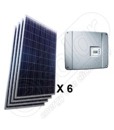 Sistem solar trifazat 6 kW cu invertor Piko Kostal 7.0 cu injectare in retea