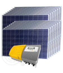 Sisteme fotovoltaice complete pentru casa cu panouri electrice on-grid de 4 KW SolarMax 4000 P