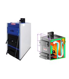 Centrale lemne, carbuni, peleti  8-10 kw ULTIMA II 8