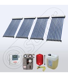 Panouri solare pentru apa calda menajera, Pachet panouri solare cu tuburi vidate, Set colectoare solare fabricate in China SIU 4x10