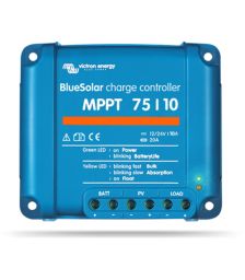 Controler incarcare si alimentare baterii pentru sisteme fotovoltaice BlueSolar MPPT 75/10 (12/24V-10A) Victron