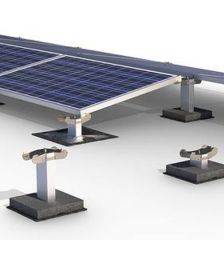 Kit structura de prindere 30 panouri solare de 7.5kW putere instalata pentru acoperis plan 2