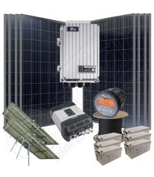 Sistem la cheie cu trackere solare instalatie cu celule fotovoltaice pentru case 1.6kW putere instalata si 8kWh media zilnica anuala