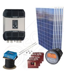 Sistem panouri solare fotovoltaice pentru curent electric 1.5kW putere instalata la cheie