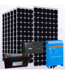 Sistem solar de sine statator cu invertor IPM200Wx7-1600W-Tarom245-45Ah-150Ah