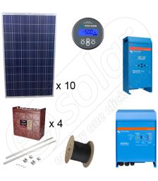 Sisteme de instalatii solare fotovoltaice complete cu putere instalata 2,5kW si productia de cca 8 kWh media zilnica pe an