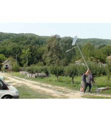 Stalp fotovoltaic de iluminat cu LED-uri PV-4M 10