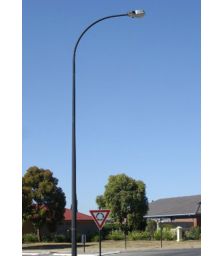 Stalp galvanizat de iluminat neechipat ST-M5 3