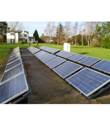 Structura montaj panouri solare fotovoltaice ConSun 6.2 pentru acoperisuri plane cu garantie de 10 ani 2