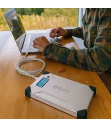 Baterii solare USB portabile V88 PD pentru orice laptop, MacBook si Surface pret ieftin 6