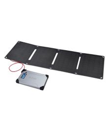 Kit fotovoltaic pentru calatorie cu incarcare solara Arc 20W pentru laptop, DSLR-uri si smartphone-uri pret ieftin 2