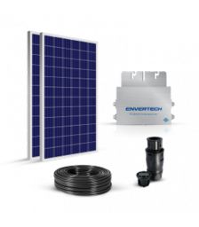 Kit solar cu microcontroler si doua panouri solare cu 60 celule policristaline de inalta performanta pret ieftin