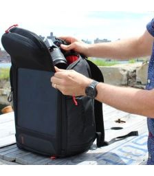 Rucsac solar fotovoltaic OffGrid reproiectat cu baterie solara V50 pentru dispozitive USB pret ieftin 7