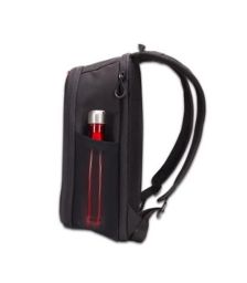 Rucsace solare fotovoltaice cu baterie solara Converter Li-Polymer de 4000mAh si panouri solare de culoare negru mat pret ieftin 3