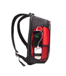 Rucsace solare fotovoltaice cu baterie solara Converter Li-Polymer de 4000mAh si panouri solare de culoare negru mat pret ieftin 6