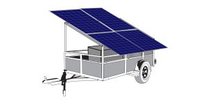 Remorca fotovoltaica solara IDELLA Mobile Energy IME 4