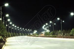 Stalp stradal de iluminat cu lampa cu LED-uri LED-6M