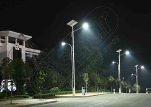 Stalp fotovoltaic de iluminat cu LED-uri PV-4M 4