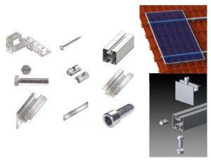 Kit 24 panouri fotovoltaice integrate in acoperis cu structura pentru 6kW