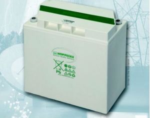 Baterii solare cu gel Hoppecke 6V 6 OPzV bloc solar.power 370 pentru statiile de operare