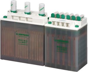 Baterii eoliene Hoppecke 6 OPzS 6V bloc solar.power 400 pentru stocarea energiei regenerabile
