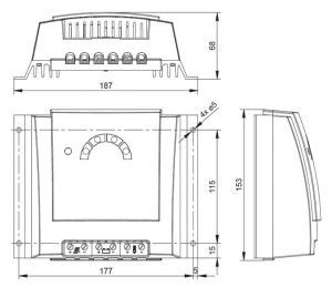 Regulator cu design modern,pret ieftin regulator solar,regulator cu protectie excelenta