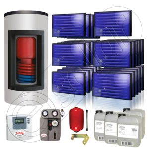 Panouri solare Idella si boiler Kombi set 26x1-1500.300.1KS