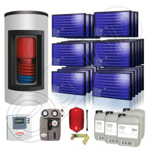 Panouri solare Idella si boiler Kombi set 28x1-1500.300.1KS