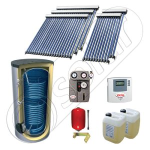 Set panouri solare cu tuburi vidate fabricate in China, SIU 2x10-3x20-1000.2BM pachet panouri solare cu tuburi vidate, Panouri solare cu boiler solar import China