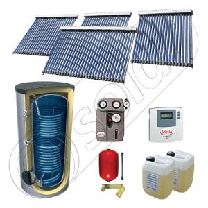 SIU 3x20-1x30-800.2BM panouri solare cu tuburi vidate si boiler, Set panouri solare cu tuburi vidate fabricate in China, Pachet panouri solare import China cu boiler solar