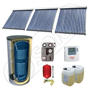 Pachet panouri solare cu tuburi vidate si boiler SIU 3x20-800.2BM, Panouri solare cu tuburi vidate fabricate in China, Set panouri solare import China cu boiler solar