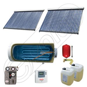 Panouri solare import China Solariss Iunona, Panouri solare ieftine cu tuburi vidate si boiler fabricate in China, Colectoare solare  cu tuburi vidate si boiler SIU 2x30-750.1BMH