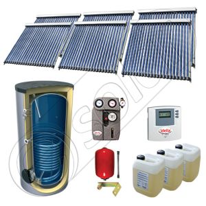 Set panouri solare cu tuburi vidate fabricate in China, Pachet panouri solare cu tuburi vidate si boiler 1000 litri, Set panouri solare ieftine cu tuburi vidate si boiler SIU 6x22-1000.1BM