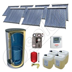 Set Solariss Iunona panouri solare cu boiler 1000 litri, Pachete panouri solare cu tuburi vidate si boiler 1000 litri, Pachete panouri solare fabricate in China cu tuburi vidate si boiler SIU 7x20-1000.1BM