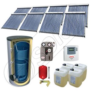 Panouri solare import China cu boiler SIU 8x18-2000.2BM, Solariss Iunona pachet panouri solare si boiler 2000 litri, Seturi panouri solare cu tuburi vidate si boiler 2000 litri