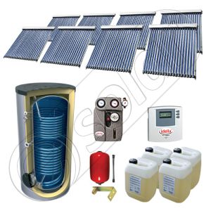 Panouri solare import China cu boiler SIU 8x20-1500.2BM, Solariss Iunona pachet panouri solare si boiler 1500 litri, Seturi panouri solare cu tuburi vidate si boiler 1500 litri