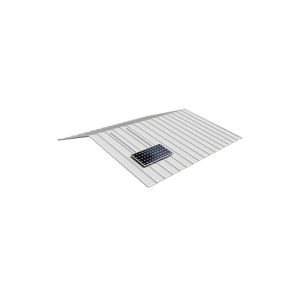 Cadru din aluminiu de inalta calitate pentru fixarea unui panou fotovoltaic pe verticala pe acoperisurile din tabla pret ieftin 5