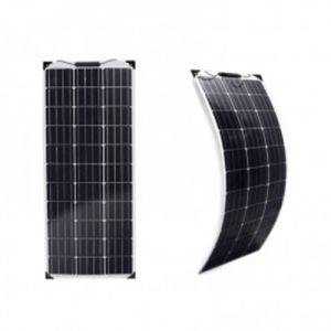 Kit solar pentru barci, rulote si autorulote cu un panou fotovoltaic monocristalin flexibil 110W 12V, un regulator de incarcare PWM 10A 12V – 24V si cabluri presertizate cu conectori MC4 pret ieftin 4