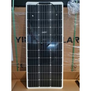 Panou fotovoltaic monocristalin flexibil 12V 110W, 515mm x 1225mm x 3mm, cu 33 de celule solare pentru instalatii autonome de mici dimensiuni usor de montat pe orice suprafata pret ieftin 2