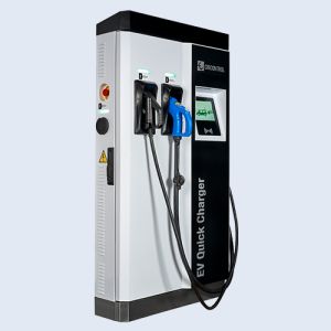 Statii de incarcare rapida pentru masini hibride si electrice 50kW DC cu afisaj TFT si cititor card RFID, pentru incarcarea cu usurinta a oricarui model de vehicul pret ieftin 3