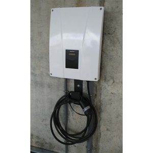 Statie de incarcare cu energie electrica compacta pentru masini electrice si hibride, 32A 22kw, ce poate fi instalata cu usurinta in garajul personal pret ieftin 2