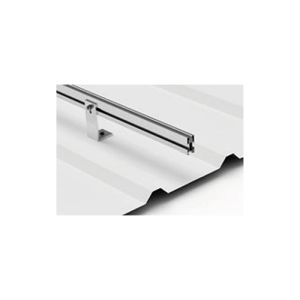 Structura de sustinere din aluminiu pentru 2 module solare, pentru acoperisurile din tabla pret ieftin 4