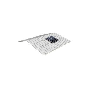 Structura de sustinere pentru 3 panouri fotovoltaice 1650/2000 x 1000 (35 - 50 mm), pentru acoperisurile din tabla pret ieftin 2