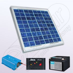 Kit fotovoltaic stand alone cu invertor IPP30W-180W-12V-3A-33Ah