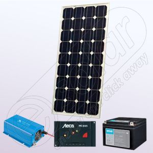 Kituri fotovoltaice monocristaline cu invertor IPM60W-180W-12V-5A-33Ah
