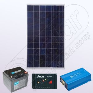 Kituri solare de sine statatoare cu invertor IPP100W-350W-12V-5A-33Ah