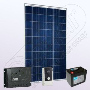 Kituri solare electrice off-grid pentru case cu invertor IPP200W-550W-8.8F-8A-76Ah